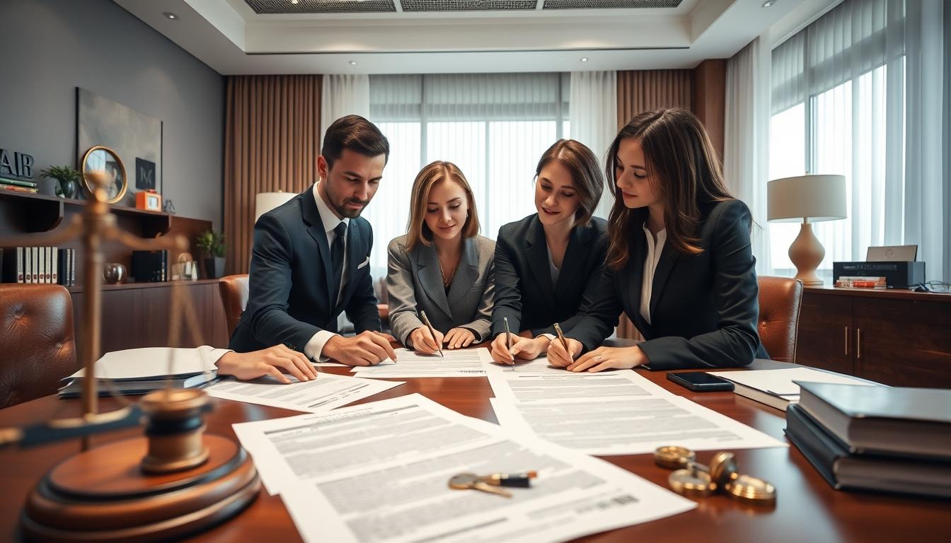 Property settlement documents and transfer review